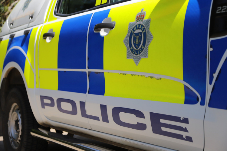 Image of a UK police car