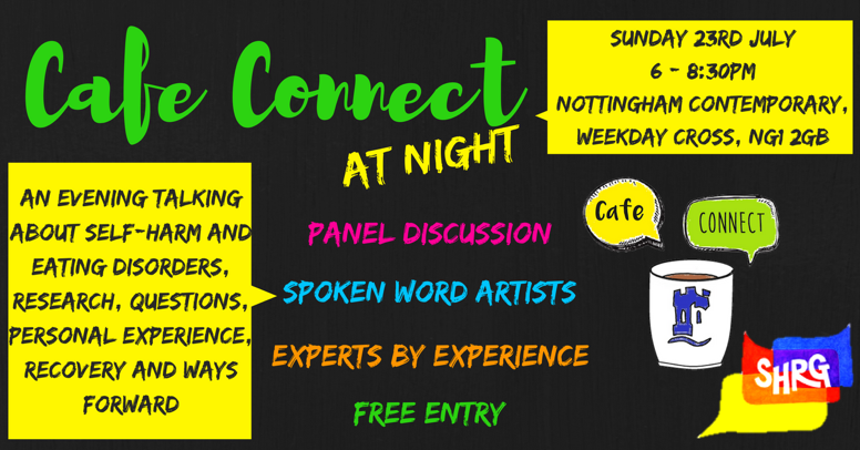 Cafe Connect: A night of findings. Join us,  23rd July